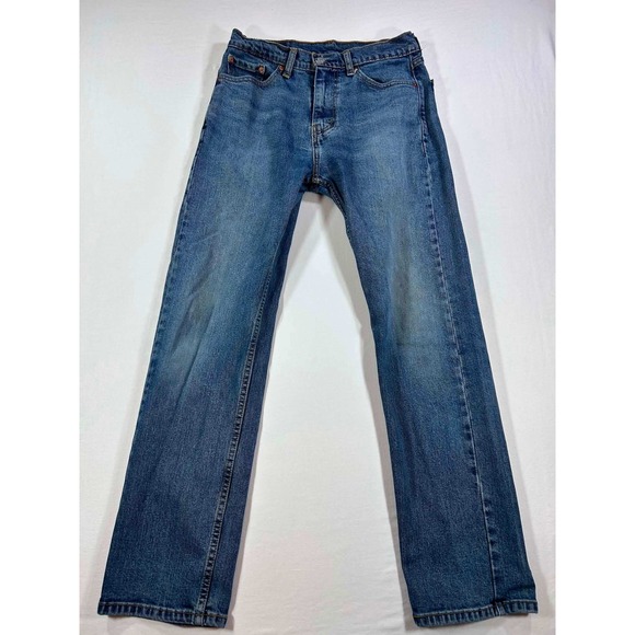 Levi's Other - Levis 505 Regular Fit Straight Leg Jeans Blue Denim W30 L30 00505-2146